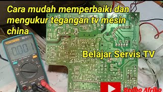 Tegangan Normal Mesin Tv China #tutorial #caramemperbaiki