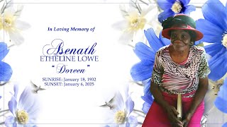 Celebrating The Life of Asenath Etheline Lowe