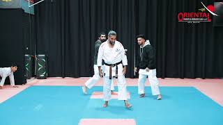 Swift Strikes , Unbreakable Will-Nunchaku Fight by Shihan Nizar | Oriental Karate Club Abudhabi