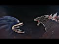 Evolved Godzilla vs shin sonic | dc2 battle