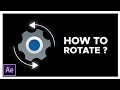 ✅After Effects Tutorial - Constant Rotation of an Image