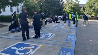 Israel-Hamas war protesters arrested on UGA campus