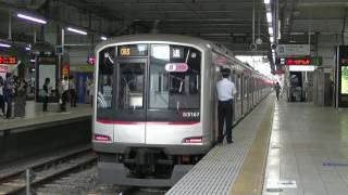 東急5167F　上り臨時回送06S　西武線所沢4番発車