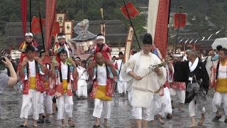 2016宮島厳島神社・管弦祭②「御本殿出御」