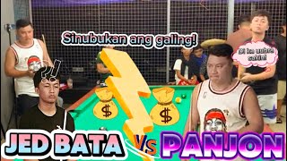 Jed bata vs panjon//parehasan sa batangas//moneygame//grabe ang laban inabot p ng brownout,