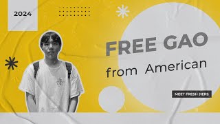 Meet fresh JIers｜Free Gao from the United States