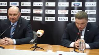 22.01.2019 / Amur - Sibir / Press Conference