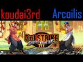 Street Fighter III: Third Strike - koudai3rd [Yang] vs Arcoilis [Yun] (Fightcade FT5)