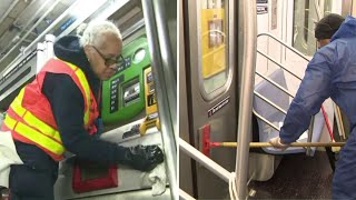 MTA disinfecting trains, buses, stations amid first coronavirus case