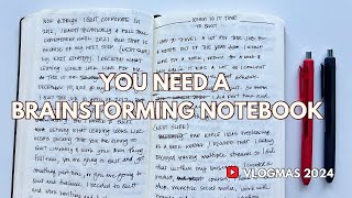 Why You Need A Brainstorming Notebook #brainstormingnotebook