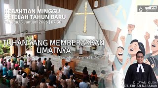 IBADAH MINGGU SETELAH TAHUN BARU - Minggu 5 Januari 2025 07.30 WIB | HKBP Bandung Reformanda