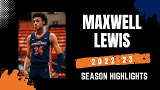 Maxwell Lewis 2022-23 Pepperdine Waves Highlights