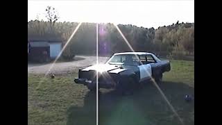 1976 Chrysler New Yorker Demolition Derby Car Test Run