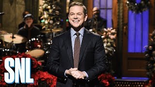 Matt Damon Monologue - SNL