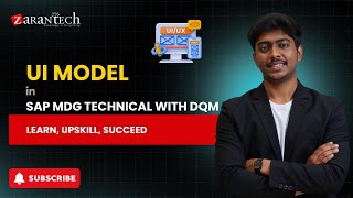 UI Model in SAP MDG Technical with DQM | ZaranTech
