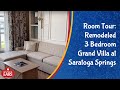 Saratoga Springs - Renovated 3 Bedroom Grand Villa - Room Tour - Refurbished Room