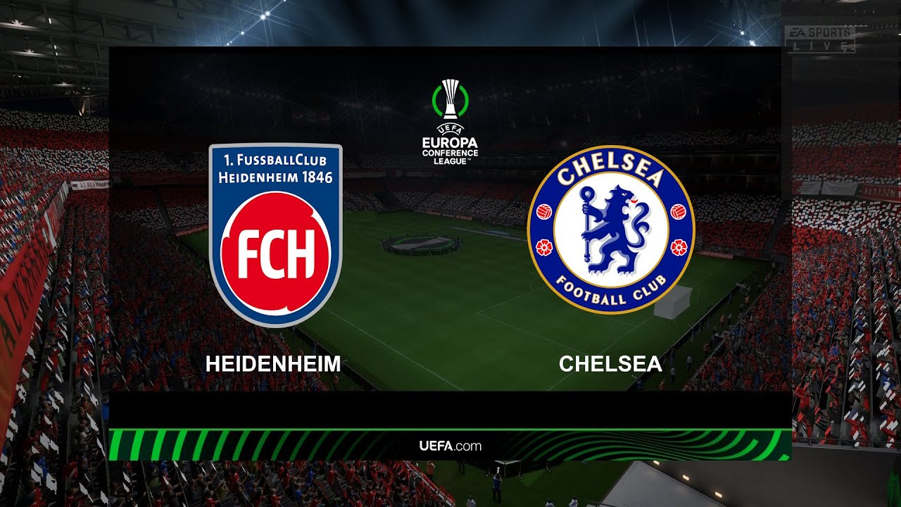 Heidenheim Vs Chelsea | UEFA Conference League 2024/2025 | EFootball ...