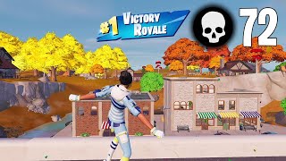 72 Elimination Solo vs Squads Wins Full Gameplay (Fortnite Chapter 4)