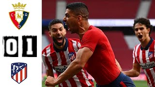 Highlights Osasuna vs Atletico Madrid | Laliga 2021/2022
