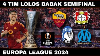 4 Tim Lolos Semifinal Europa League 2024 | Hasil Europa League Tadi Malam | Hasil Bola Tadi Malam
