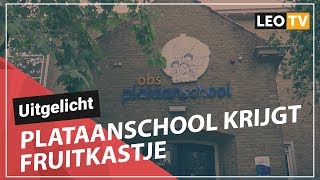 Uitgelicht: Plataanschool krijgt fruitkastje