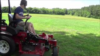 Summer Mowing with Toro 2000 series/Exmark Lazer Z