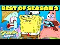 SpongeBob Season 3 Marathon 🧽 | 52 Minute Compilation | @SpongeBobOfficial