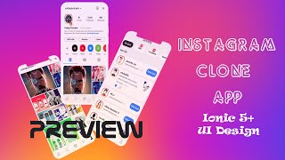 Instagram Clone App | Ionic 5 UI | @CodingTechnyks