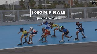 1K Finals Junior Women - Powerslide @ World Roller Games 2019