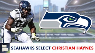 Christian Haynes Selected By Seattle Seahawks With Pick #81 In 3rd Round Of 2024 NFL Draft