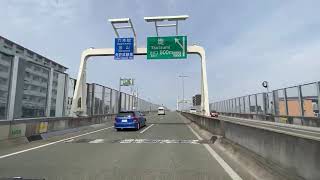 西九州自動車道　糸島市多久から　基山PA