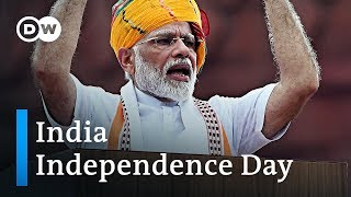 India PM Modi defends Kashmir policy in Independence Day speech | DW News
