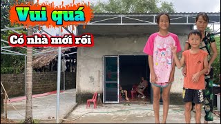MỪNG QUÁ NGÔI NHÀ 2 ĐỨA TRẺ MỒ CÔI CHA ĐÃ CHUẨN BỊ HOÀN THÀNH