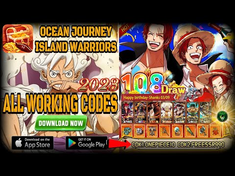 Ocean Journey: Island Warriors(Early Access) All Working Codes  2023One Piece RPG - android/iOS