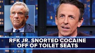 RFK Jr. Admits to Snorting Cocaine Off of Toilet Seats