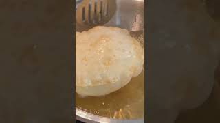 Easy way to make puri with tortilla.