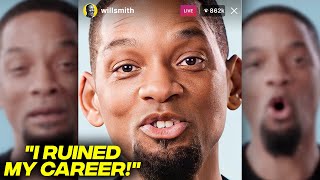 Will Smith REACTS To His 10 Years Ban From The Oscars