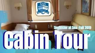 Outside Double Cabin Tour - Semester at Sea Fall 2019