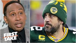 This is personal for Aaron Rodgers, not business - Stephen A. on the Packers drama | First Take