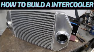 How To Build A Front Mount Intercooler From Scratch