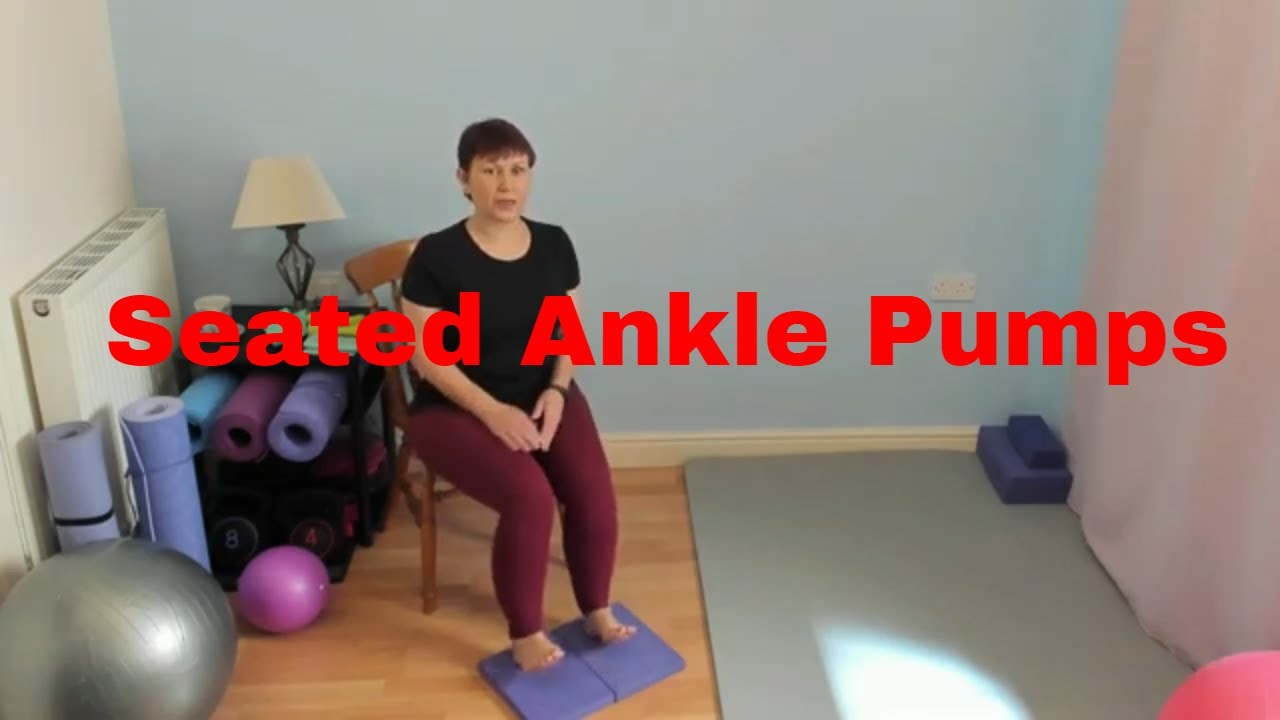 Seated Ankle Pumps Youtube