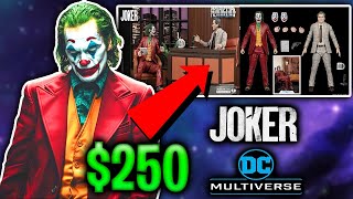 MCFARLANE TOYS IS MAKING CONTROVERSAL DC MULTIVERSE JOAQUIN PHOENIX JOKER ACTION FIGURES! FOR $250!