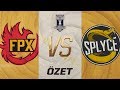 FunPlus Phoenix ( FPX ) vs Splyce ( SPY ) Tiebreak Maçı Özeti | Worlds 2019 Grup Aşaması 5. Gün