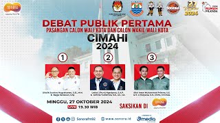 🔴[LIVE] Debat Publik Pertama Pasangan Calon Wali Kota dan Wakil Wali Kota Cimahi Tahun 2024