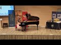 Malaysia Piano Competition 2022 6years old & below 1st Prize @Euroasia