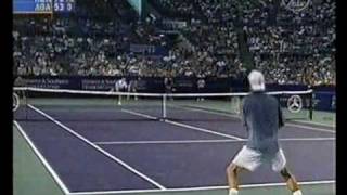 Lleyton Hewitt vs. Andre Agassi (Cincinnati 2002 - Semifinal)