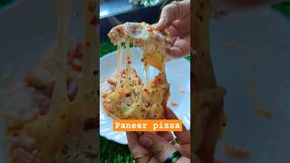 paneer cheesy pizza recipe #shorts #viral #trendingshorts #cooking #food #shortsrecipe