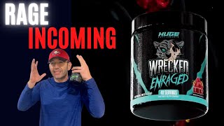 HUGE RAGE INCOMING  💣 WRECKED ENRAGED PRE WORKOUT