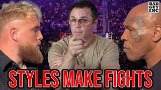 "Styles Make Fights | Mike Tyson vs Jake Paul