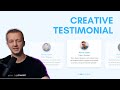 Build Responsive Testimonial slider | Using Owl-Carousel | Bootstrap, html , css Javascript
